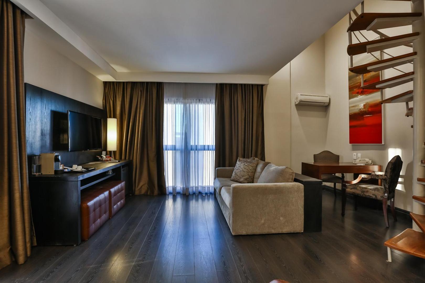 Double Tree By Hilton Sao Paulo Itaim Hotel Exterior photo A living room in a hotel